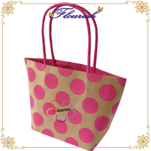 Modedesign Elegante Purple Dot Starke Handtasche