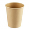 Recycelbare braune Kraftpapier Runde Suppe Lunch Box