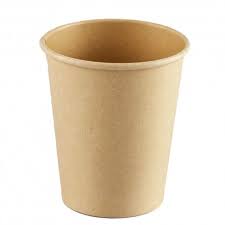 Recycelbare braune Kraftpapier Runde Suppe Lunch Box