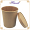 Runde Tube Kraftpapier Kaffeesuppe Box
