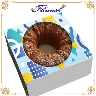 Personalisierte Donuts Stock Box mit Fenster