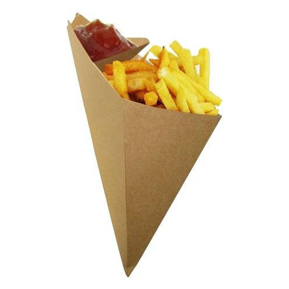 Faltbare gebratene Snacks in Lebensmittelqualität mit Taschenbox