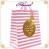 Sweet Girls Pink Stripe Geburtstagsgeschenktüte