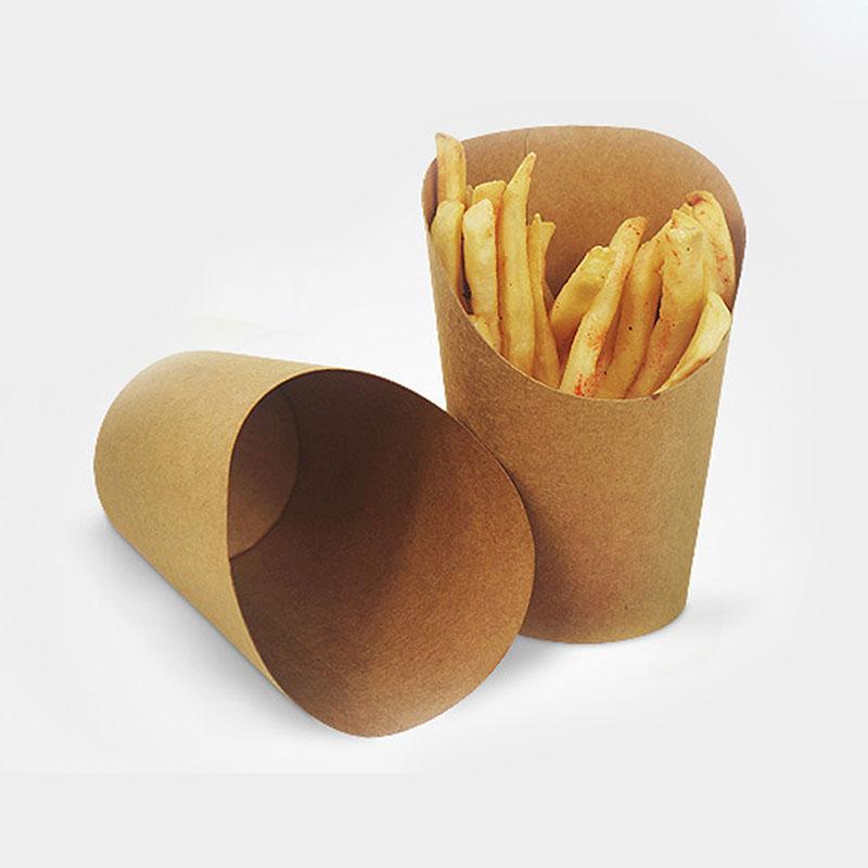 Faltbare gebratene Snacks in Lebensmittelqualität mit Taschenbox