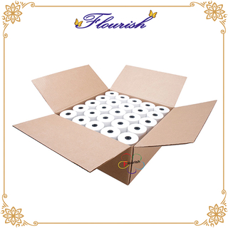 Langlebige recycelte gewellte Thermopapierbox