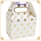 Golden Dot Printing Party Favor Hohe Kuchenbox