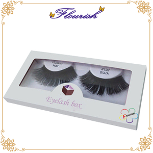 Kundenspezifische E-Haar-Wimpern-Lagerung White Box