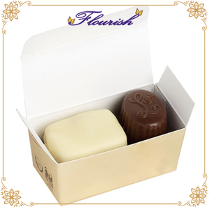 Fabrik Direktverkauf Einfacher Stil Beige Karton Dessert Verpackungsschachtel