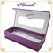 Lila stilvolle Mädchen Wimpern Verpackung Beauty Salon Display Box