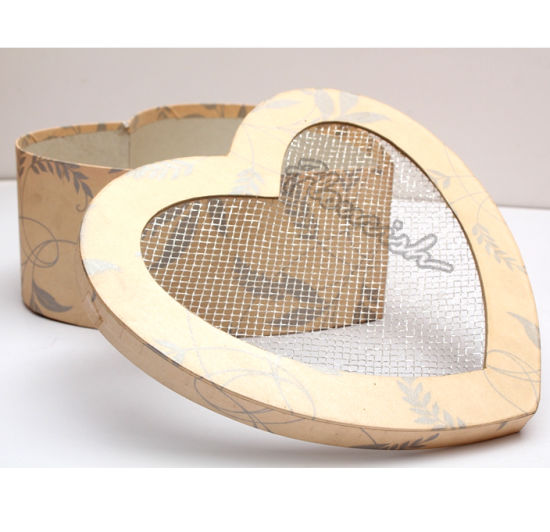 Benutzerdefinierte speziell geformte Kraftpapier Geschenk Aufbewahrung Oval Box