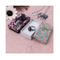 Elegante Navy Pappring Ring Geschenkbox