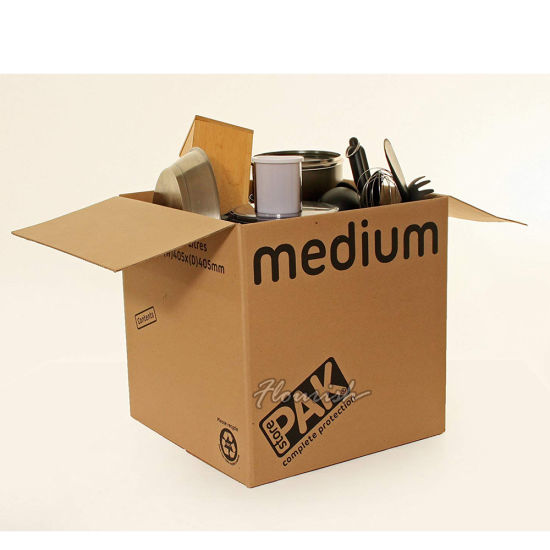 China Retail Spezialität Dokumentenlagerung Brown Karton Box