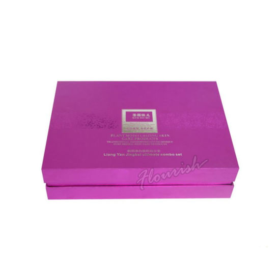 Lila Pappe Mädchen Hautpflege kosmetische Geschenkverpackung Box