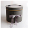Lila Farbe Gold Stempel Blumen Lagerung Runde Pappschachtel