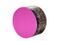 Lila Farbe Gold Stempel Blumen Lagerung Runde Pappschachtel
