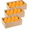 Weiße Wellpappe Gemüse und Obst Versand Verpackung Karton Box