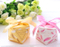 Lovely Heart Design Lila Farbe Pappe Bridemaid Geschenkbox mit Band