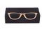 Plain Brown Color Rectangle Starre Karton Sonnenbrille Watercup Verpackungsbox
