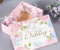 Schöne Florist Printing Art Paper Cupcake Box
