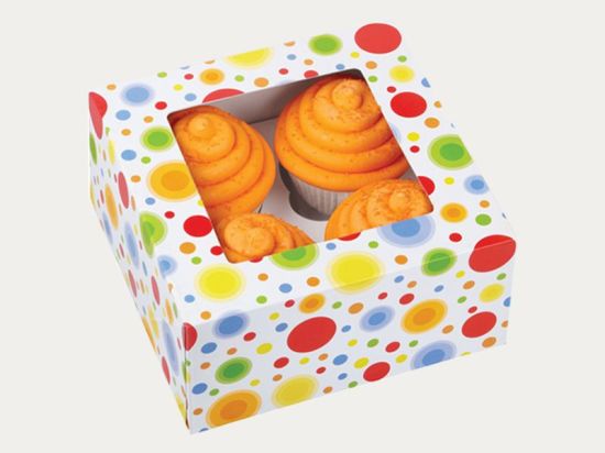 Personalisierte Donuts Stock Box mit Fenster