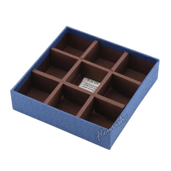 Green Square Karton Blume Teebeutel Display Box