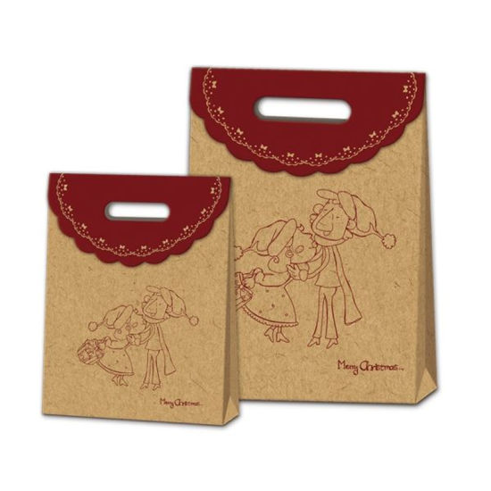 Beschichtete Kraftpapier-Trockenfrucht-versiegelte Fenstertasche