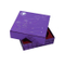 Elegante lila Pappe Make-up Verpackung und Lagerung Papier Box