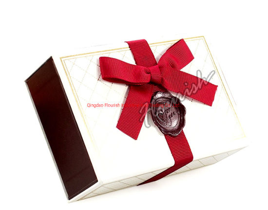 Fashion Art Paper Geburtstagsgeschenkbox mit Band für den besten Freund