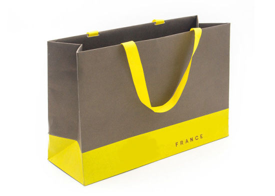 Großhandel Freizeit Ombre Papier Baumwolle Griff Tasche