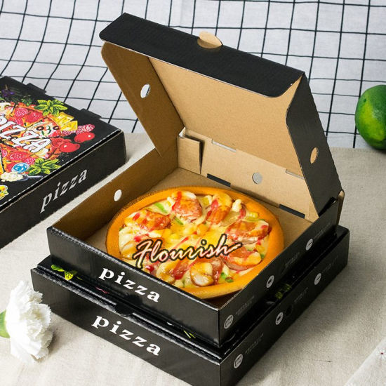 Mini Size Pizza Slice Verpackung Lebensmittelbox