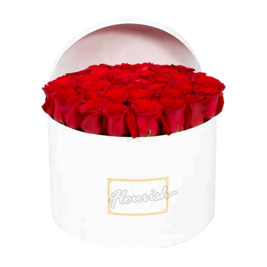 Romantische rosa Farbe Blumenverpackung und Holding Pappkarton für Hochzeitszeremonie