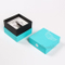 Elegante Blattdruck-Abzeichenbox
