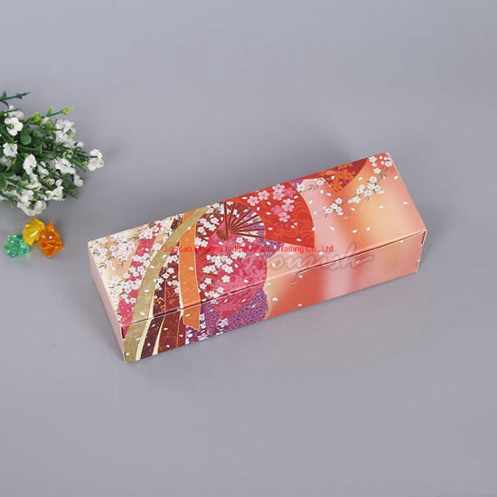 China Mehrfarbig bedruckte Lippenbalsam Tuck Box