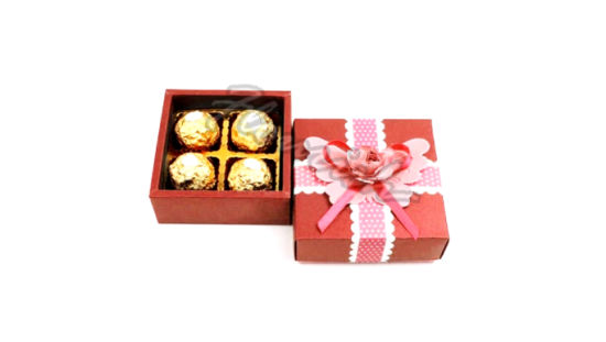Facotry Preis 4 Stück Sweet Confectionery Paper Box