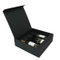 Heavy Duty Black Rigid Cardboard 3 Flaschen Wein Aufbewahrungsbox