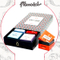 Luxus Hot Stamping Karton Mooncake Dessert Box 3er Pack