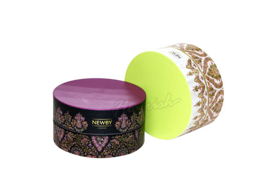 Runde Form Kosmetik / Make-up Verpackung Pappkarton