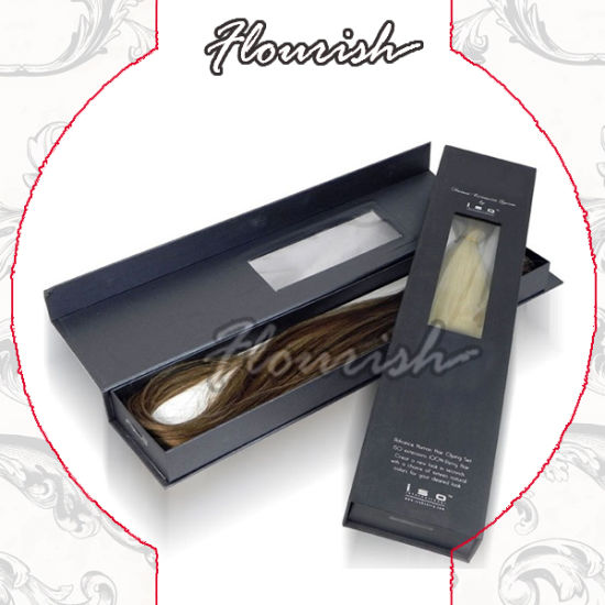 Benutzerdefinierte Silber Stamping Lace Frontal Hair Box