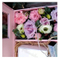 Großhandelspreis Quadrat Herzförmige starre Pappe Rose Flower Paper Box