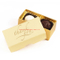 Benutzerdefiniertes Logo Luxus Golden Color Fancy Art Paper Geschenkbox