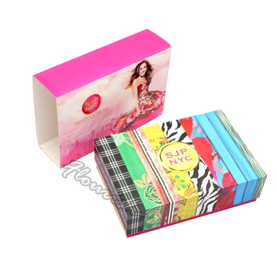 Luxus-Haarverlängerungs-Kissenbox mit personalisiertem Logo