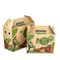 Starke tiefe Wellpappe Apple Lemon Pitaya Kiwi Obstverpackung Box mit Griff