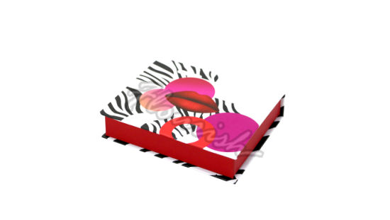 Tragbare Geschenkbox aus Schal / Unterwäsche / Handtuchpapier mit klarem Fenster