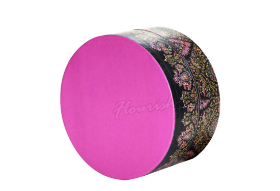 Runde Form Kosmetik / Make-up Verpackung Pappkarton