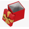 Rote benutzerdefinierte Fliege Deckel und Basis Geschenkverpackung Papierbox für Happy Time