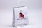 Individuell bedrucktes Logo Matte Laminated Apparel Verpackung Granat Tasche