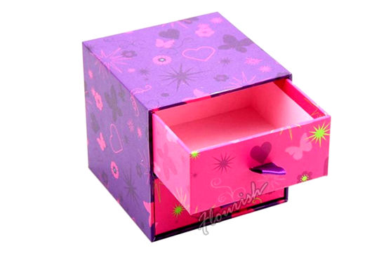 Goldfolien-Gleitpapierbox für Kosmetikverpackungen