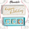 Luxus Hot Stamping Karton Mooncake Dessert Box 3er Pack