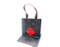 Mode Black Faux Alligator Bag