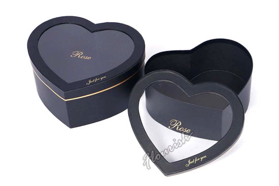 Handgemachte Candy Box mit herzförmigem Fenster